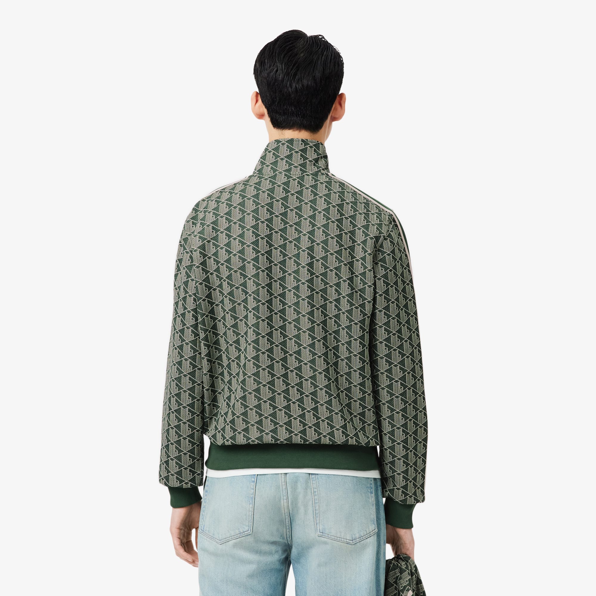Paris Jacquard Trainingsjack met Rits - Heren sweatshirts - Nieuw
