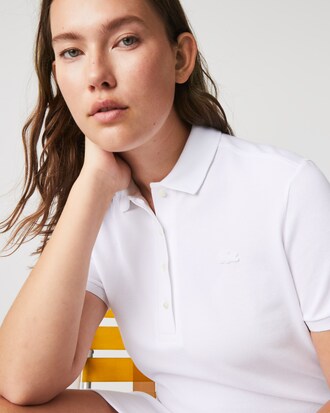 Slim Fit Stretch Mini Piqué Polojurk