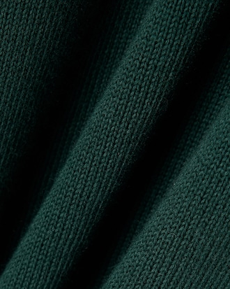 Katoenen Sweater met Hoge Hals en Rits