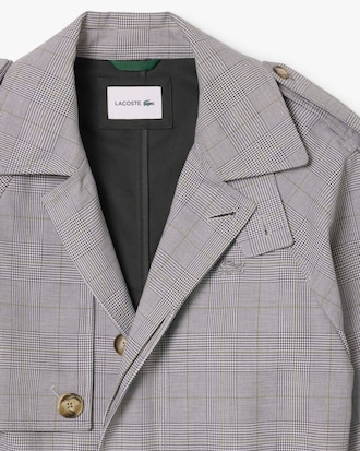 Waterafstotende Plaid Regenjas