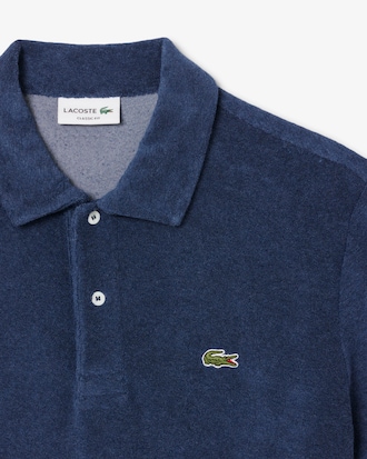 Classic Fit Badstoffen Polohemd