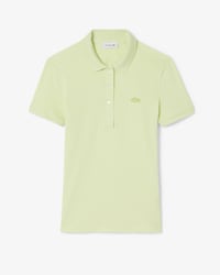 Lacoste-polo dames stretch van katoenpiqu&eacute;