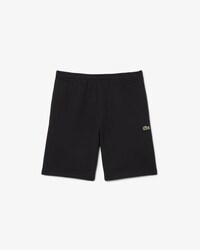 Regular Fit Fleece Short met Logostreep