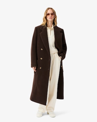 Oversized Flanellen Hemd in Polostijl