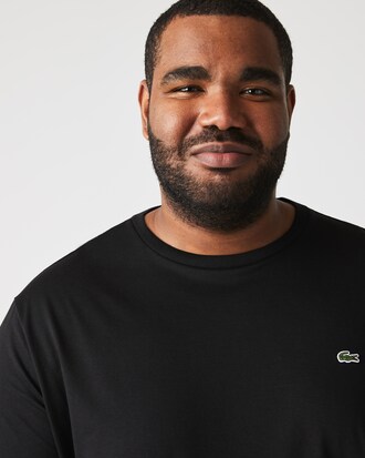 Katoenen Pima T-shirt met Lange Mouwen