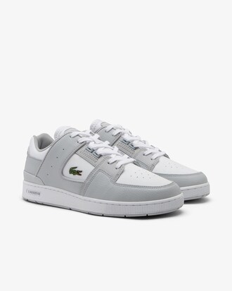Court Cage Leren Herensneakers
