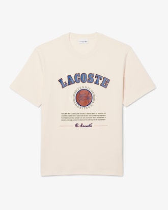 Katoenen T-shirt met Afdruk