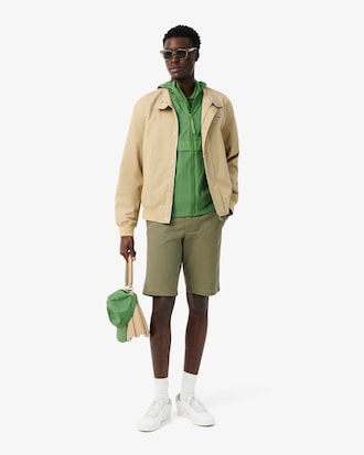 Stretch Chinoshort van Keperstof