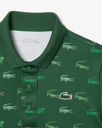 Regular Fit Golfpolohemd met UV-bescherming
