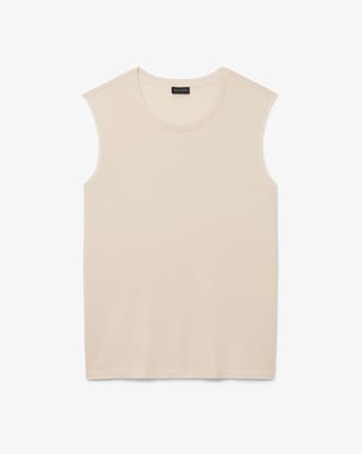 Runway Zijden Piqu&eacute; Tanktop