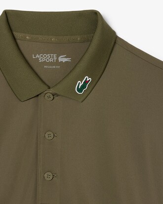 Regular Fit Golfpolohemd met UV-bescherming