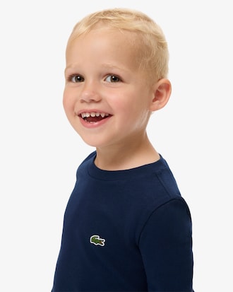 Unisex Langmouwig Katoenen T-shirt