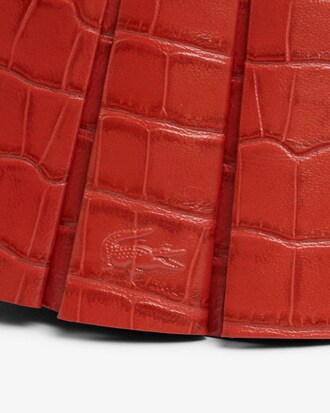 Runway Mini Lenglen Leren Tas met Krokodileffect