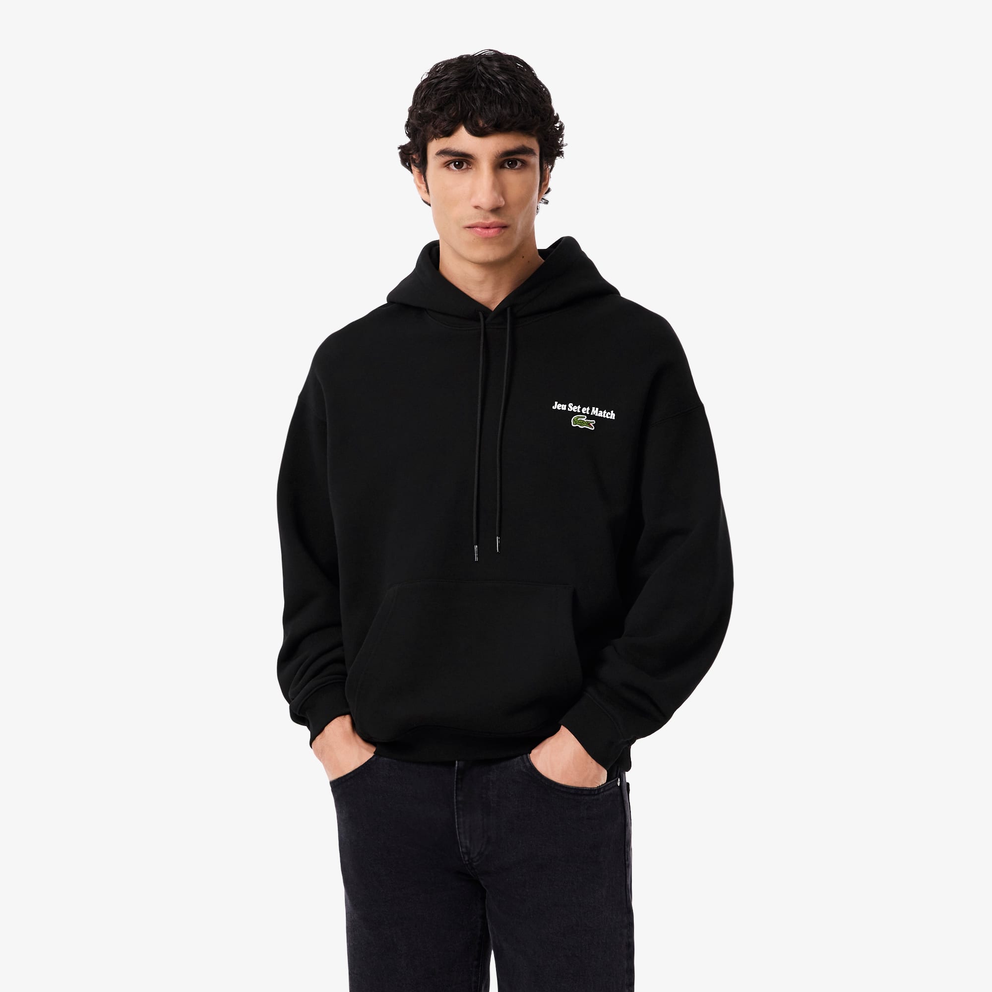 Fleece Hoodie met Multiprint - Heren sweatshirts - Nieuw 2026