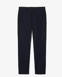 Regular Fit Chinobroek van Katoenen Keperstof