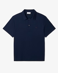 Paris Classic Fit Polo met Open hals en Borduursel