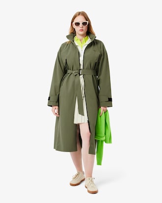 Lange Oversized Waterafstotende Parka