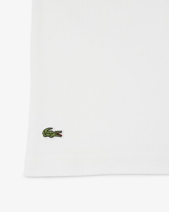 Petit Piqu&eacute; Polo met Gestreepte Kraag