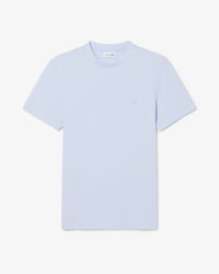 Piqu&eacute; Forensen-T-shirt met Jacquard Merk