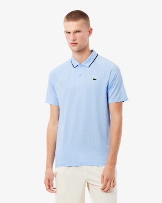 Lacoste Tennis x Novak Djokovic Polo voor op de baan