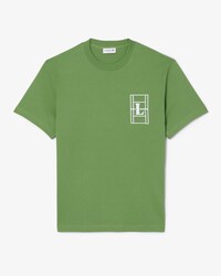Zwaar Jersey T-shirt met Borduursel