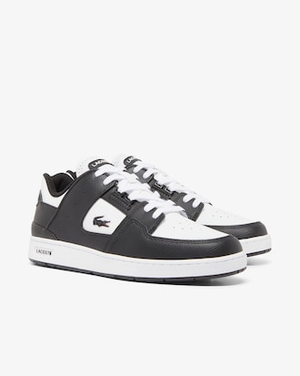 Court Cage Leren Herensneakers