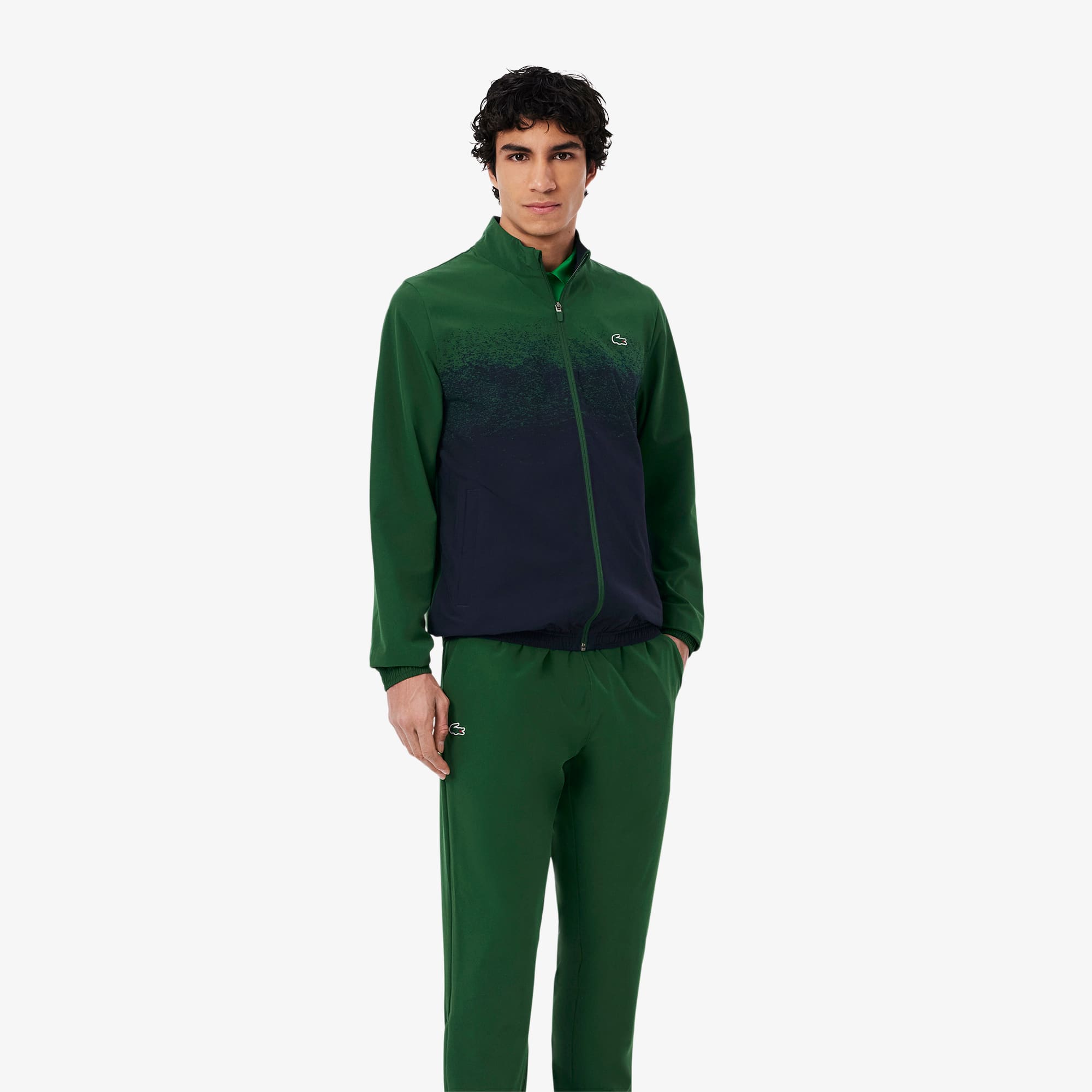 green clothing ウェア　上 Lacoste Tennis x Novak Djokovic Trainingspak - Sets - Nieuw 2026