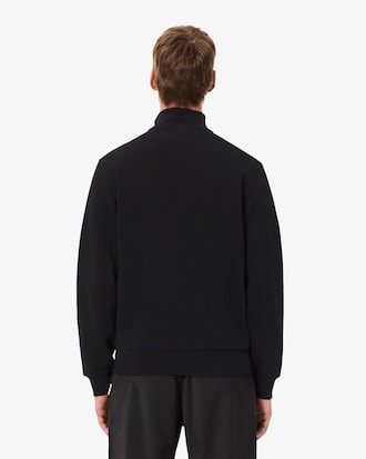 Fleece Sweatshirt met Rits en Hoge Hals
