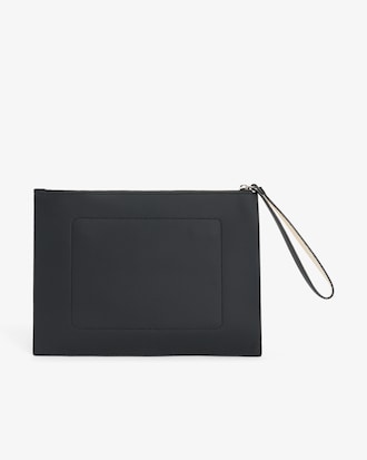 Anna Gecoat Piqu&eacute; Canvas Tasje