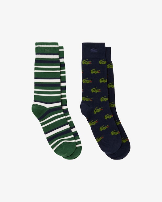 Navy Blauw / Groen / Wit