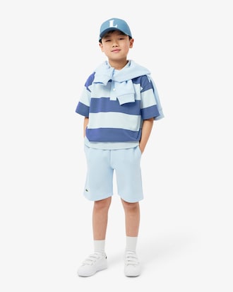 Gestreept Petit Piqué Polohemd