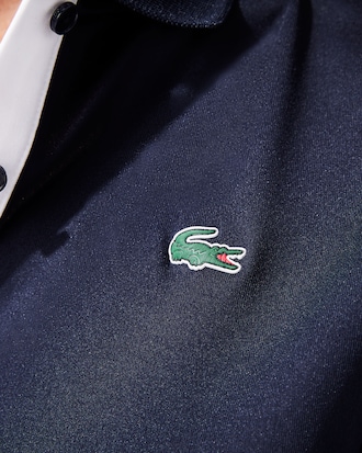 Slim Fit Stretch Golfpolohemd met UV-bescherming