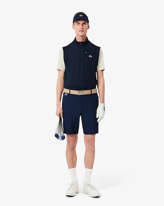 Layering Golfvest met Kwartrits