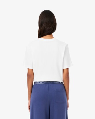 Katoenen Jersey Lounge-T-shirt