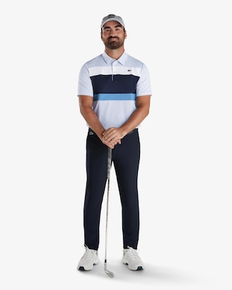 Ultra-Dry Stretch Colourblock Golf Polohemd