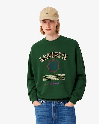 Fleece Sweatshirt met Erfgoedborduursel