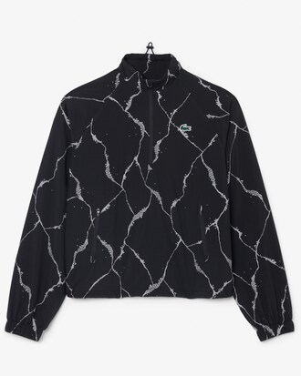 Reflecterend Tennisjack met Krokodilprint