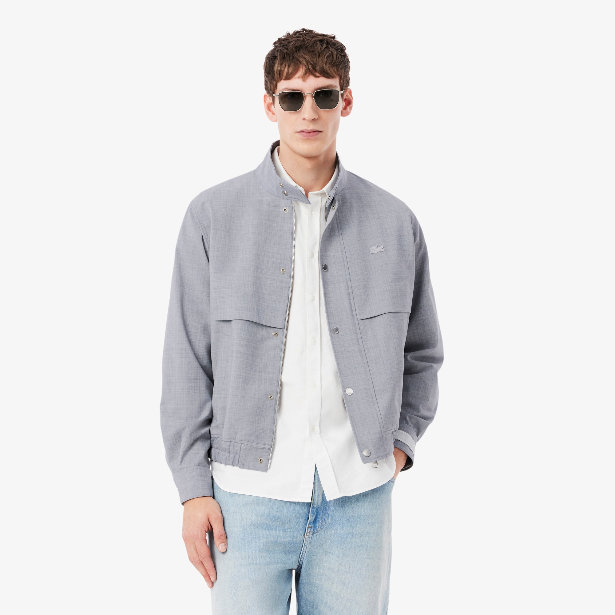 Harrington Jack van Gemengde Wol - Heren Jacks & Jassen - Nieuw