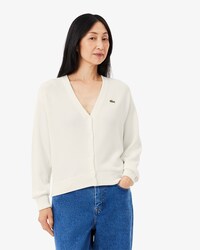 Katoenen Cardigan met V-hals