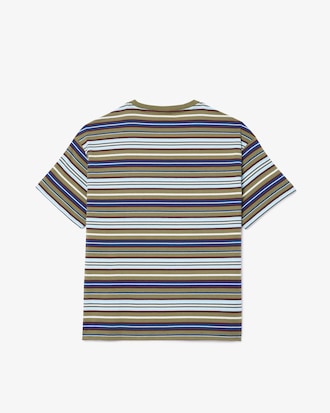Gestreept Zwaar Katoenen T-shirt