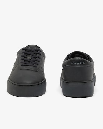 Court Set Leren Herensneakers