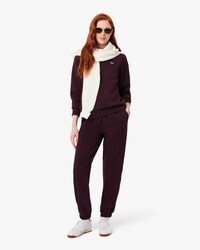 Relaxed Fit Piqu&eacute; Crewneck Sweatshirt