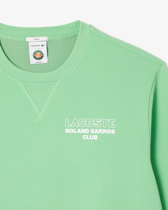 Roland-Garros Editie Piqu&eacute; Sweatshirt