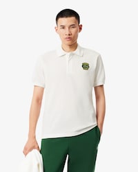 Classic Fit Mini-Piqu&eacute; Badge Polo