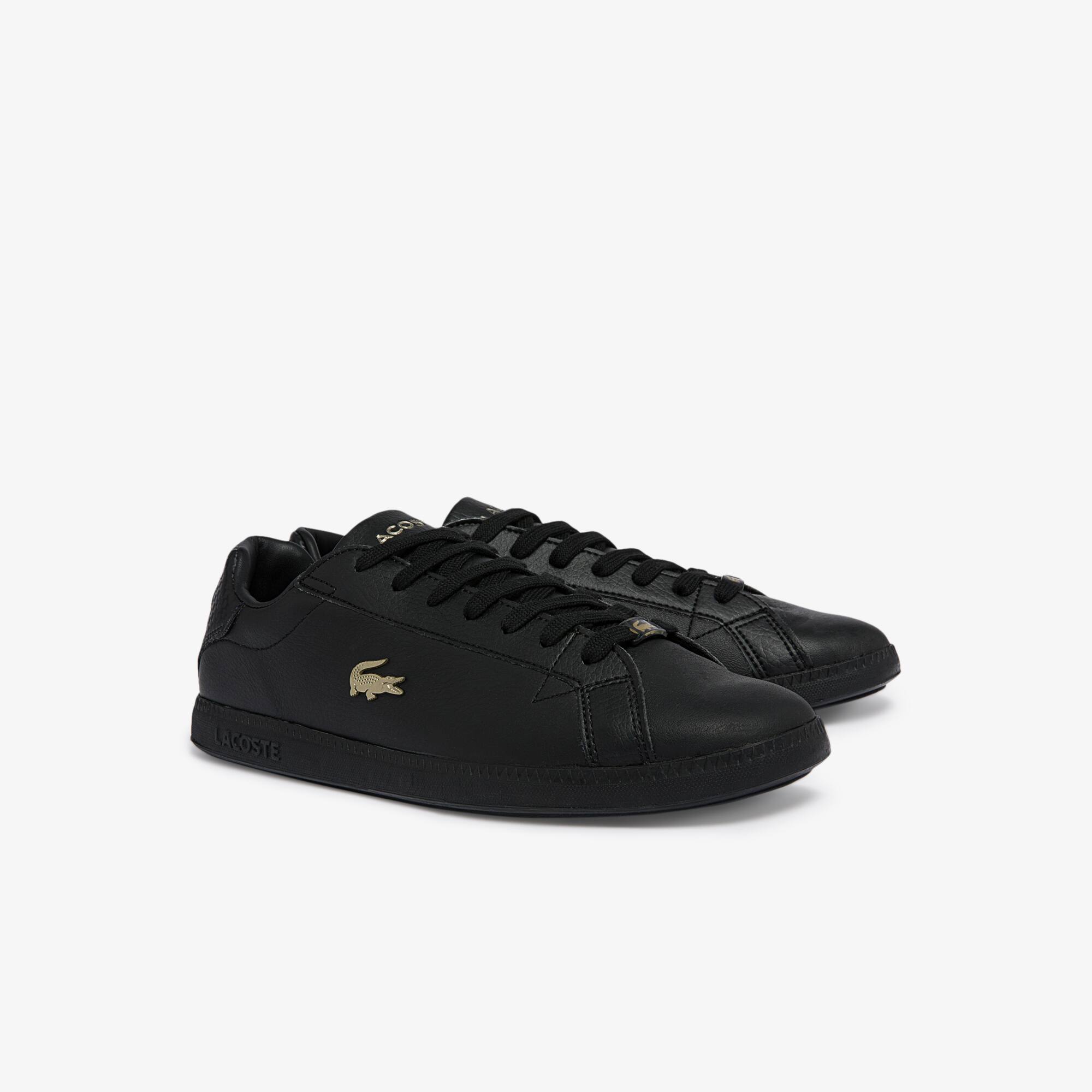 Graduate-sneakers heren van leer en synthetisch materiaal | LACOSTE