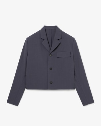 Runway Cropped Jacquard Gedistingeerd Jack