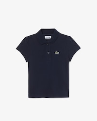Piqu&eacute; Polo met Geschulpte Kraag