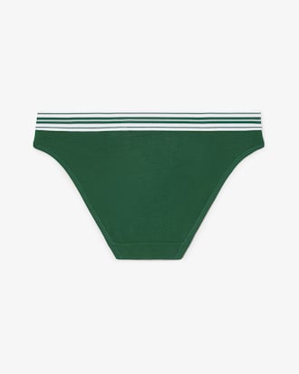 Stretch Katoenen Onderbroek met Contrasterende Taille