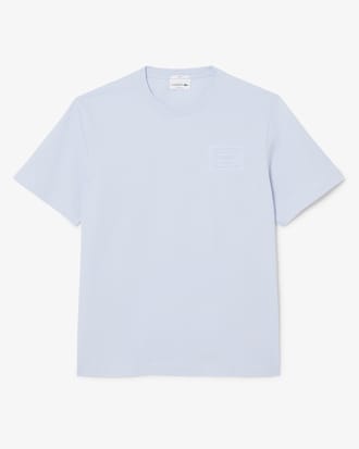 Jersey T-shirt met Ge&euml;mbost Merk