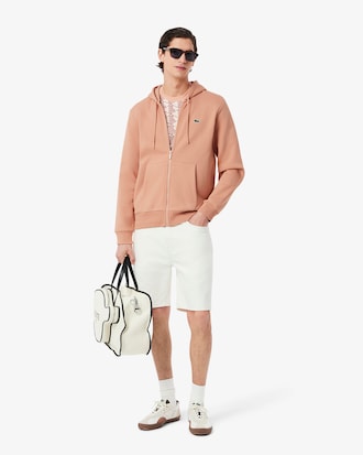 Fleece Hoodie met Rits